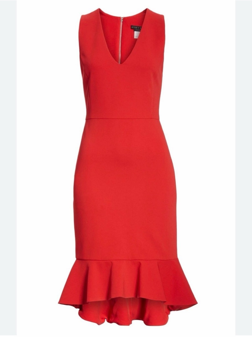 Alice+Olivia Red Dress
